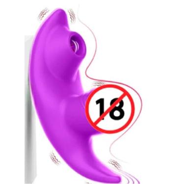 Imagem de Sugador de Clitóris e Vibrador Feminino 9 Velocidades New Sandy Vibrador Calcinha Com App