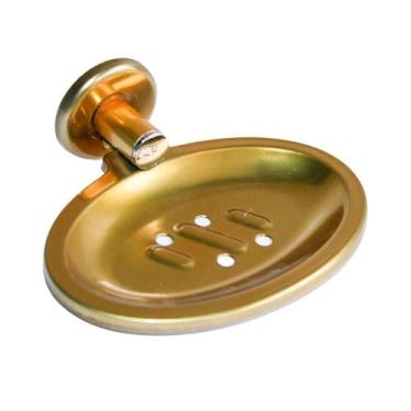 Imagem de Saboneteira de Alumínio Standard Dourado - Montelar Acabamentos, Stand