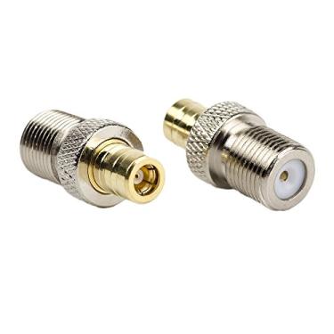 Imagem de Eagles Adaptador coaxial RF conector fêmea SMB para F fêmea - kit de conversão de antena coaxial Sirius XM Radio RG6 para cabo RG59/RG6, rádio satélite XM Sirius
