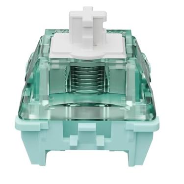 Imagem de Zjmehty GATERON Interruptores magnéticos Jade Pro para teclado magnético para jogos, linear/mola 20 mm mais longa/pré-lubrificado/configuração livre pré-viagem (Jade Pro, 90p)