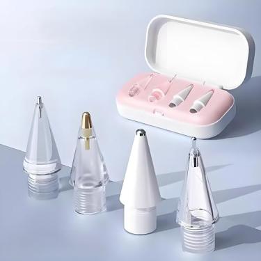 Imagem de Pontas de lápis de substituição para Apple Pencil Pro, novas pontas de caneta adequadas para Apple 2ª geração USB-C, lápis digital Logitech Crayon, pontas de lápis, conjuntos de lápis iPad Pro, pacote