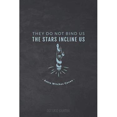 Imagem de Dot Grid Journal: 6x9 inch notebook (eu A5 approx) - 110 pages - dotted paper - Great for taking notes, journaling, drawing, use it as bullet planner ... Dark Academia Aesthetic - Hand Eye Snake