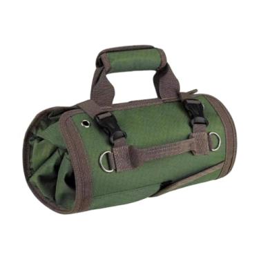 Imagem de Gralara Bolsa de armazenamento de ferramentas de enrolar, versátil, pano oxford, organizador de ferramentas para carpinteiro, mecânico de carro, eletricista,