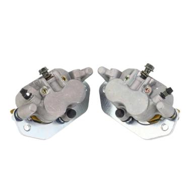 Imagem de 1 par de Pinça de Freio Dianteiro Com Pastilhas de Freio 1XD 2580T 00 00 Conjunto de Pinça de Freio a Disco Dianteiro Segurança Aprimorada de Metal para Viking 700 YXM700 EPS