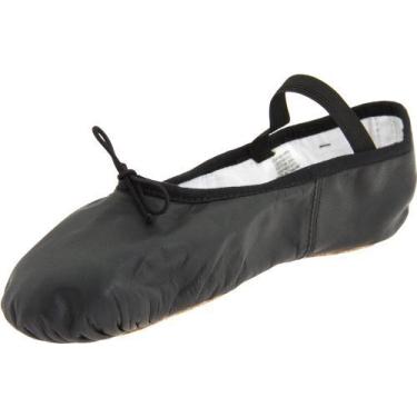 Imagem de Bloch Dance Women's Dansoft Full Sole Leather Ballet Slipper/Shoe, Black, 8 D US