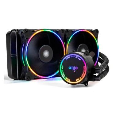 Imagem de Water Cooler para Processador Aigo AC 240 RGB - Preto, preto