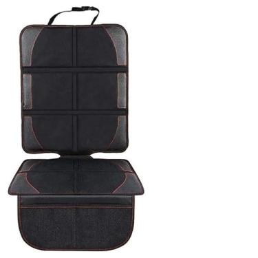 Imagem de Capa Protetor Para Banco Carro Capa Cadeirinha De Bebê Com 2 Bolsos Organizador (Vermelho)