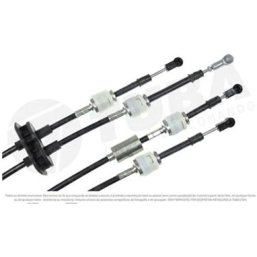 Imagem de Cabo de comando do câmbio Dian Renault Master 2010 a 2013 - TUBA