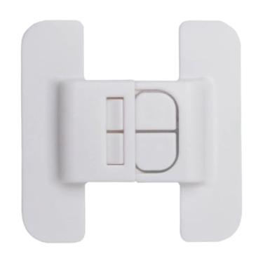 Imagem de Amagogo 4pcs geladeira trava a geladeira de porta única trava de congelador leve para mini armários de frigoríssimos pequenos freezers