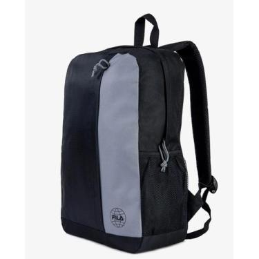 Imagem de Mochila Fila Mond Unissex Masculino e Feminino Original , Preto, Cinza