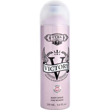 Imagem de Água De Cheiro Feminino Cuba Victory Spray Corporal 200 Ml