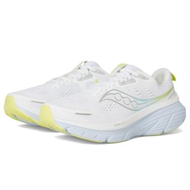 Imagem de Saucony Tênis masculino Guide 18, Branco/Ice Melt, 5.5 Wide