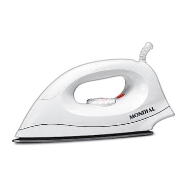 Imagem de Ferro de Passar a Seco, Mondial, Branco, 1000W, 110V - FSN-55-W