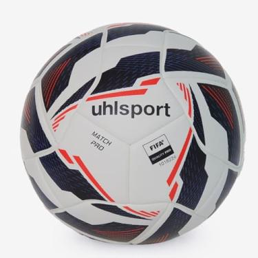 Imagem de Bola de Futebol Campo Uhlsport Match Pro Oficial Brasileirão Preto/Vermelho Tamanho 5