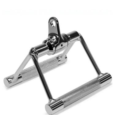 Imagem de Puxador Triângulo ComGiro Profissional Academia Musculação Pulley Cross-Unissex