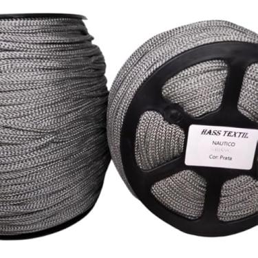 Imagem de Fio Náutico HassTextil 700g 100% Polipropileno 3mm (prata 3mm)