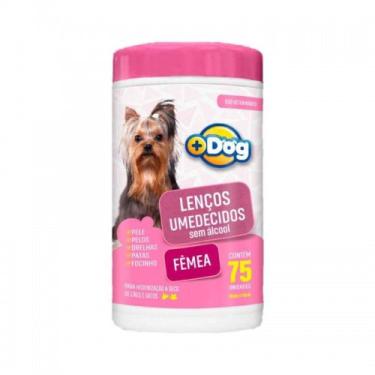 Imagem de Lenço Umedecido Fêmea Sem álcool Mais Dog com 75
