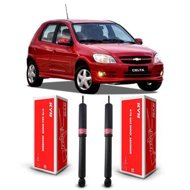 Imagem de Par Amortecedor Traseiro Suspensão Traseira Kayaba Chevrolet Celta 2007 2008 2009 2010 2011 2012 2013 2014 2015 2016