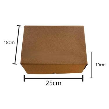 Imagem de Kit de Caixas de Papelão E-commerce Montável (250x180x100mm) - Torre F