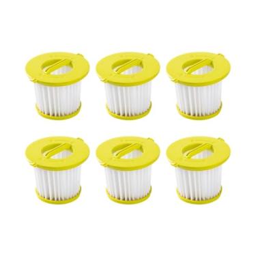 Imagem de Nispira Substituição de filtro HEPA verdadeiro compatível com modelos de aspirador portátil Ryobi ONE+ 18V PCL700 PCL704 PCL705, 6 pacotes