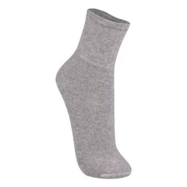 Imagem de Kit com 6 pares de meias cano médio Trifil algodão esportiva Ref.: 872