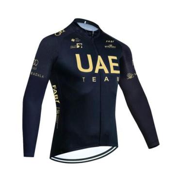 Imagem de Camisa de Ciclismo de Manga Comprida - Respirável, Branca, com 3 Bolso