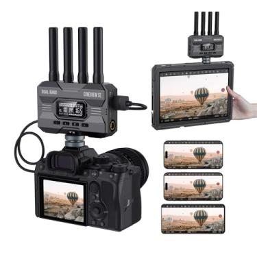 Imagem de Accsoon Transmissor e receptor de vídeo sem fio CineView SE, transmissão de banda dupla, alcance de 350 m, latência de 0,05s e vídeo HD 1080p, HDMI e SDI, suporta 4 dispositivos