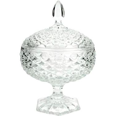 Imagem de Bomboniere Dália (A2) em Vidro 16x24cm - CLINK