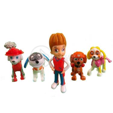 Imagem de Kit 5 Bonecos Patrulha Canina Com 4 Skat Robo Dog 23