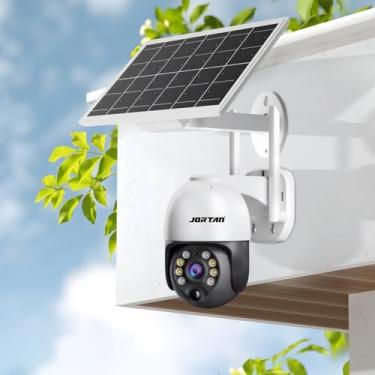 Imagem de Câmera de Segurança Externa Solar Wi-Fi IP66 – Vigilância 24h com Resistência Total ao Clima