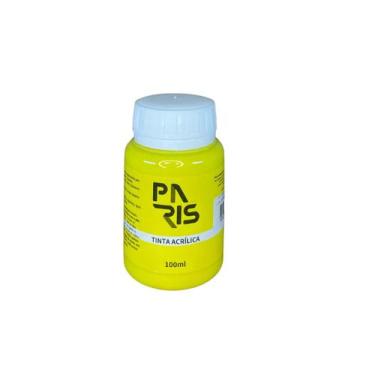 Imagem de Tinta Acrílica Artística Paris Amarelo Limão 100ml