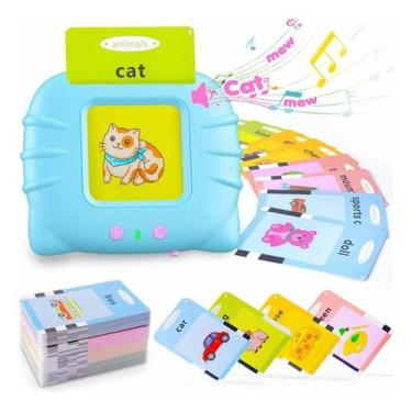 Imagem de Brinquedo Sensorial Educativo  De Cartas Em Inglês Leitor  - Bruartt, 