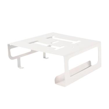 Imagem de Vaveren Suporte de parede para bicicleta, suporte para bicicleta, versátil, resistente, resistente, economiza espaço, para ciclismo, gancho fixo para pendurar, Branco