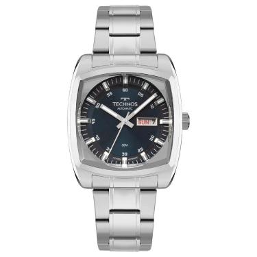 Imagem de Relógio Technos Masculino Automático Prata - 8205ol-1a Relógio Technos Masculino Automatico Prata - 8205ol-1a