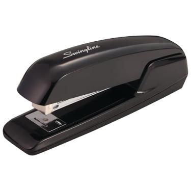 Imagem de Swingline Grampeador, grampeador de mesa de escritório, capacidade de papel para 20 folhas, durável, grampeador resistente para escritório ou escritório doméstico, preto (64601)