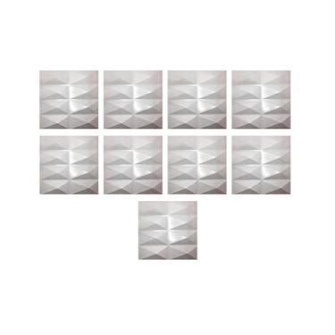 Imagem de Revestimento Adesivo 3D Pvc 9 Placas 30x30cm - Inter.P