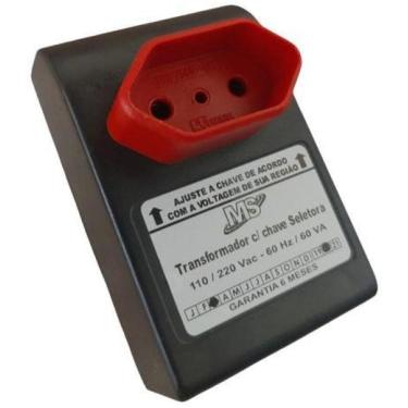 Imagem de Auto Transformador Com Chave Seletora Conversor 110/220 60Va