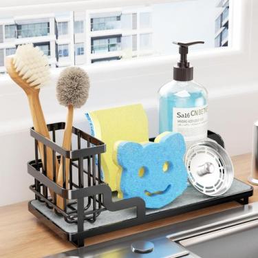 Imagem de Sink Caddy Organizer Consumest Sponge Holder para cozinha