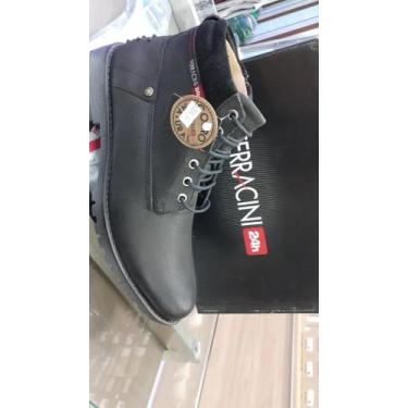 Imagem de Bota solado Cross preto c/pintura.preto - Ferracini 24h