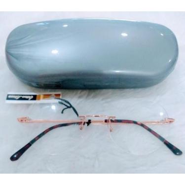 Imagem de Armação parafusada metal tam 53 ( Rosa e mesclada ) - 90,00