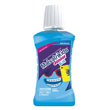 Imagem de Enxaguante bucal Infantil Malvatrikids Junior Blue 250ml