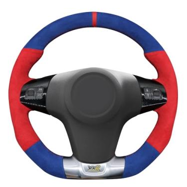 Imagem de MEWANT Capa de volante costurada à mão para Opel Corsa (D) OPC 2007-2015 Acessórios de volante para Opel Corsa (D) OPC 2007-2015