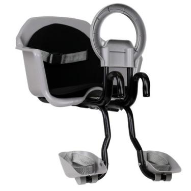 Imagem de Cadeirinha Flexbike Infantil Para Bike Aro 29 Com Cinto - POJDA, Cinza
