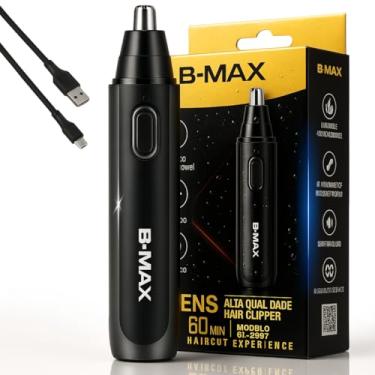 Imagem de Máquina Aparador De Pêlos Do Nariz Ouvido Sobrancelha Profissional Ideal para remoção de pelos sem dor fácil de limpar. Sem Fio Bateria recarregável