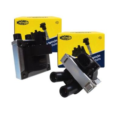 Imagem de Par Bobina Ignição Uno Mille Palio Siena Fiorino 1.0 1.5 Tempra 2.0 MP
