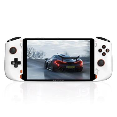 Imagem de QUJUSO OnexPlayer Mini Pro 7" Handheld Game Console Portable PC Mini Laptop UMPC Win 11 AMD Ryzen 7 6800U 16GB LPDDR4 RAM/1TB NVMe M.2 SSD 1920 * 1200 Display Screen (White)
