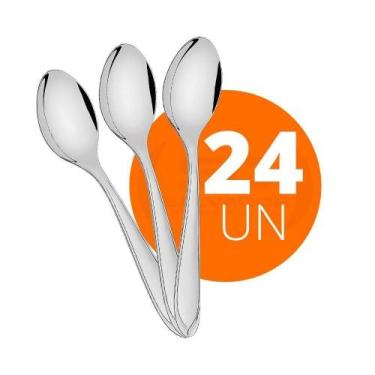 Imagem de Kit - 24 Colher De Sopa Laguna Em Aço Inox Citop - Tramontina 63906010