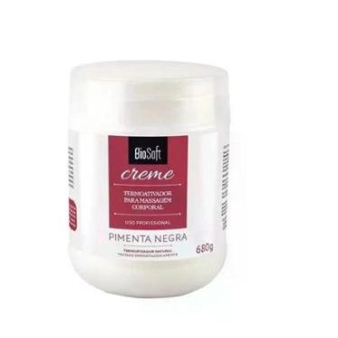 Imagem de Creme de Massagem Pimenta Negra Biosoft 680G-Unissex