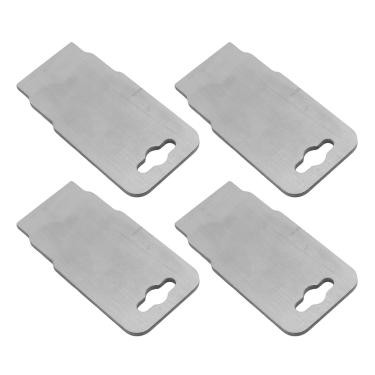 Imagem de AYNEFY Ferramenta de Remoção do Assento Ocular da Piscina de Aço Inoxidável, 4pcs para Piscina Grossa, Apertar ou Trocar o de Encanamento da Com Limpador de Filtro de, Ferramenta de Polimento,