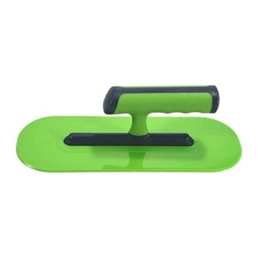 Imagem de Stgfyxgs Desempenadeira de Gesso Plana de 10 Polegadas, Ferramenta Portátil Leve para Reboco de Drywall, Raspagem de Cimento E Pintura de Paredes, Oval, Tamanho real